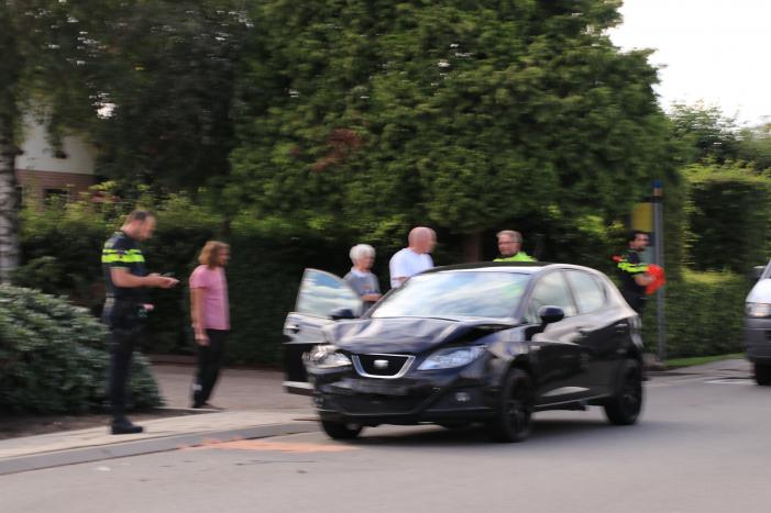 Gewonde bij kop-staart aanrijding