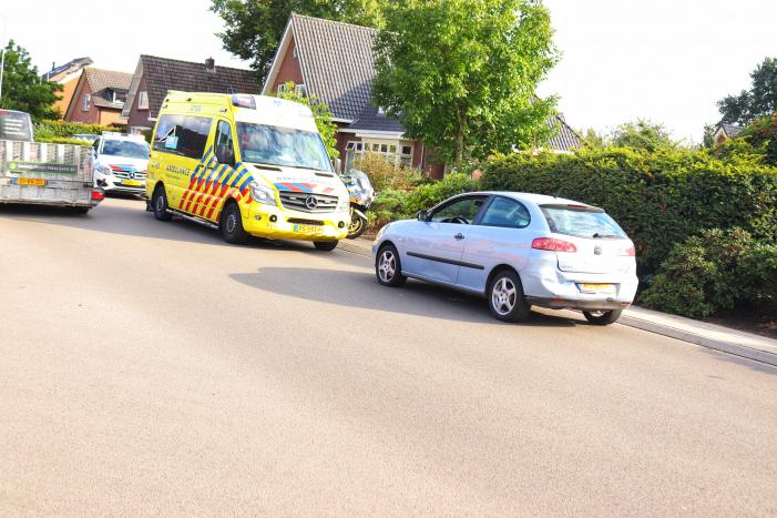 Gewonde bij kop-staart aanrijding