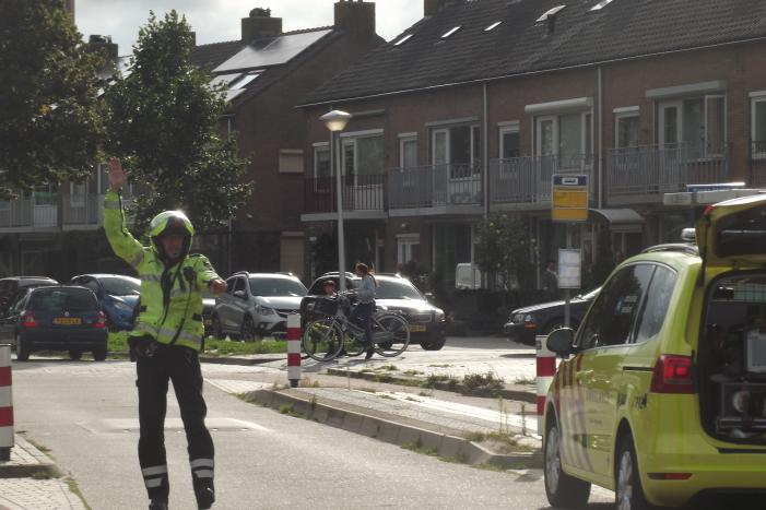 Maaltijdbezorger gaat hard onderuit met fiets