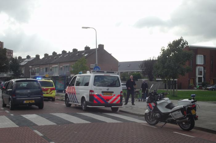Maaltijdbezorger gaat hard onderuit met fiets