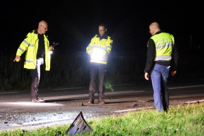 Twee personen bekneld bij zwaar ongeval