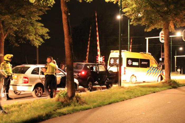 Forse schade bij kop-staartbotsing