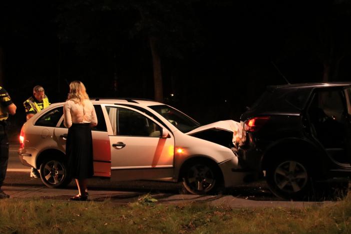 Forse schade bij kop-staartbotsing