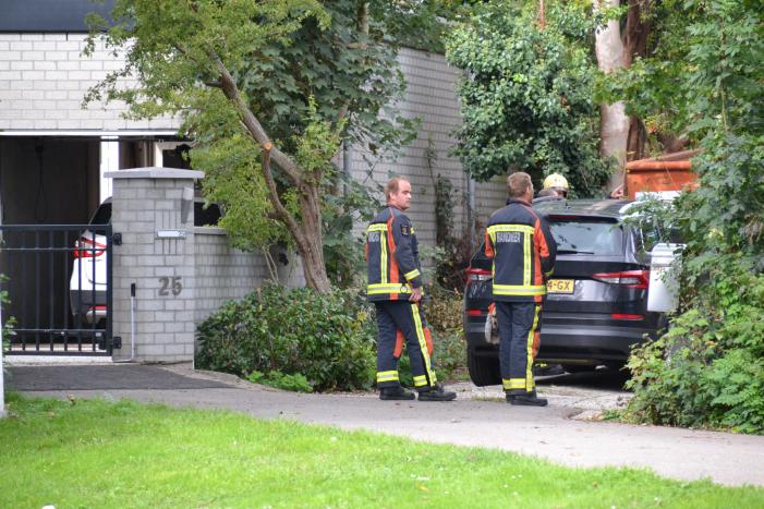 Gaslucht waargenomen bij woning
