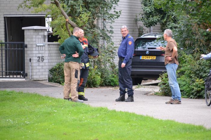 Gaslucht waargenomen bij woning