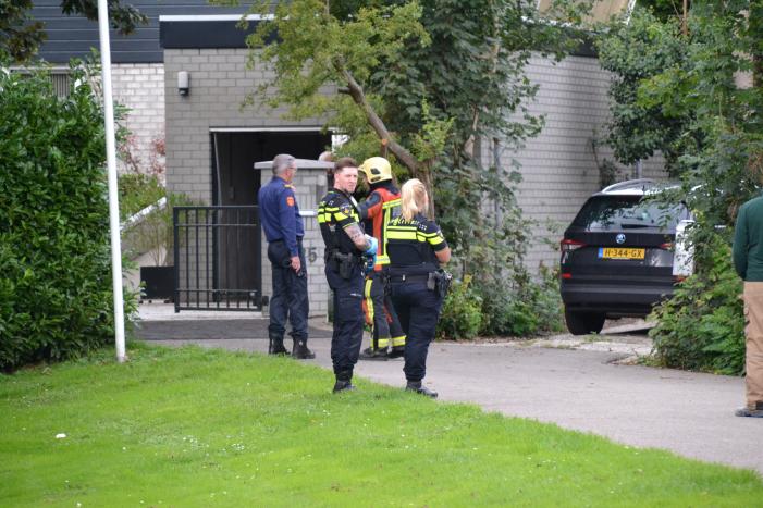Gaslucht waargenomen bij woning