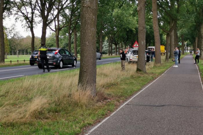 Vier voertuigen betrokken bij kop-staart botsing