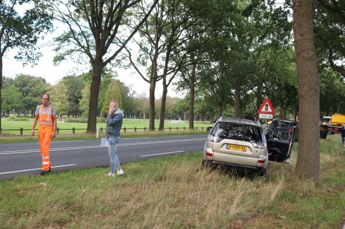 Vier voertuigen betrokken bij kop-staart botsing