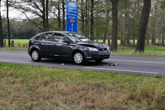 Vier voertuigen betrokken bij kop-staart botsing