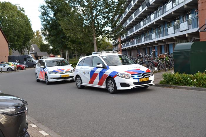 Twee personen met elkaar op de vuist