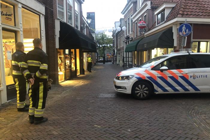 Persoon aangehouden bij incident in binnenstad