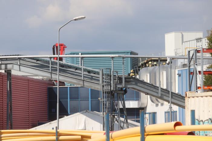 Brand in machinekamer van kalverslachterij Ekro