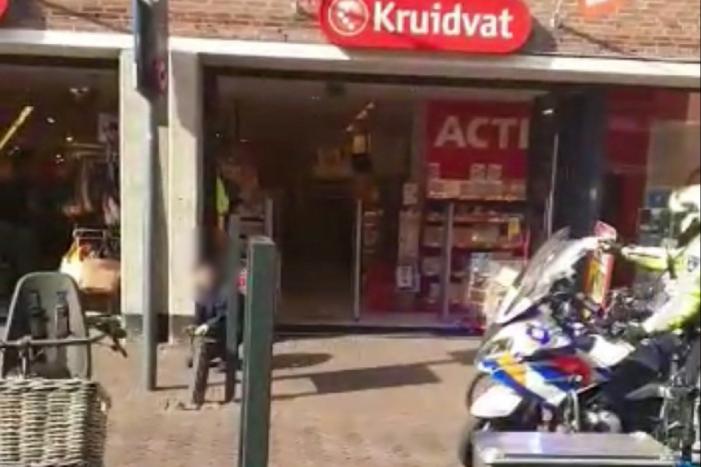 Politie zet taser in bij aanhouding in binnenstad