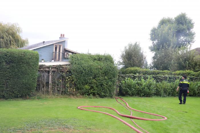 Veel rook bij brand in vrijstaande woning