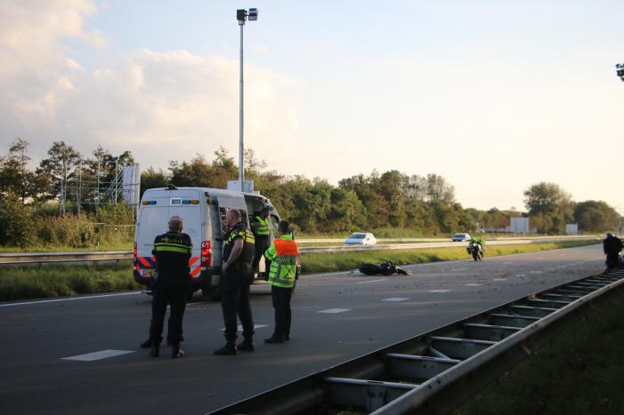 Motorrijder zwaargewond na ongeval