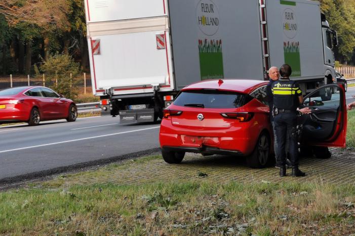 Schade na kop-staart botsing