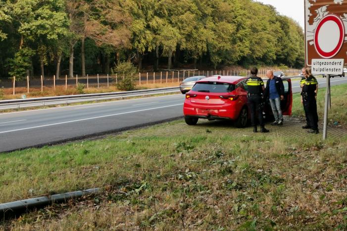 Schade na kop-staart botsing
