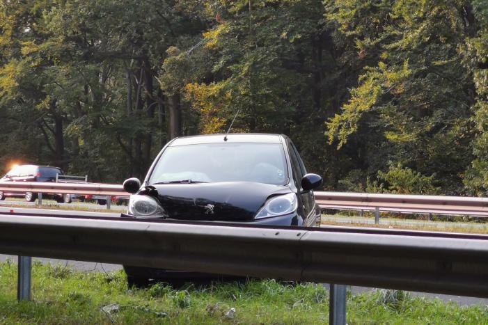 Schade na kop-staart botsing