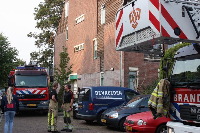 Onderzoek naar gaslucht in flat