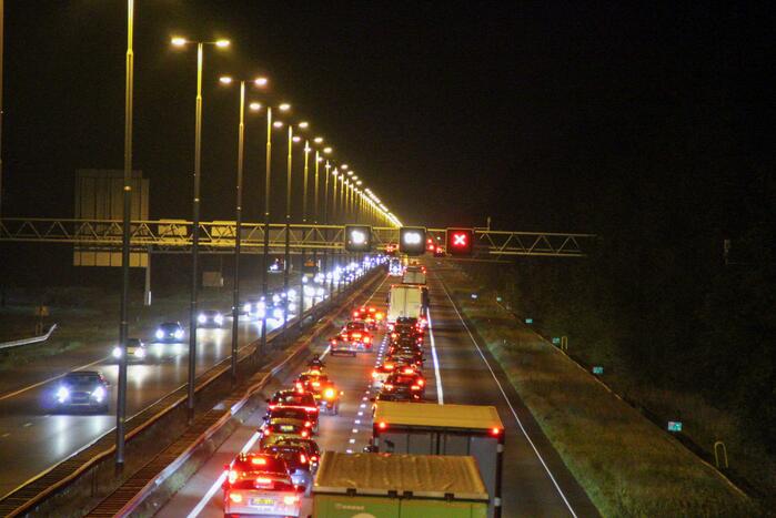 Auto klemgereden na bedreiging