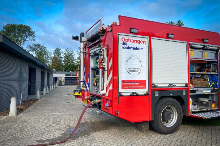 Brand in kantine voetbalclub Scherpenzeel