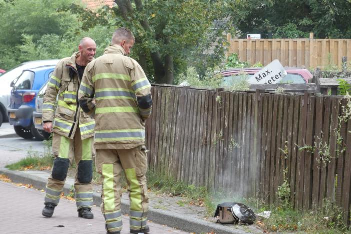 Woning vol rook na vlam in de pan