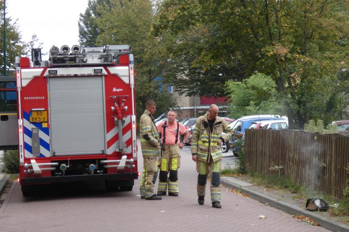 Woning vol rook na vlam in de pan