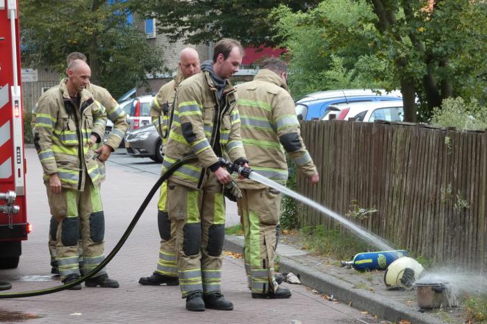Woning vol rook na vlam in de pan