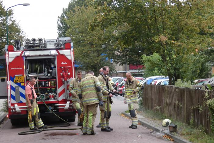 Woning vol rook na vlam in de pan
