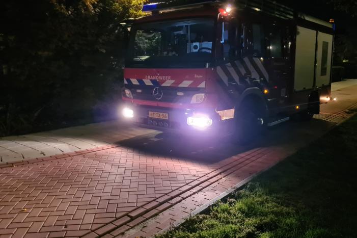 Onderzoek naar brandlucht in woning