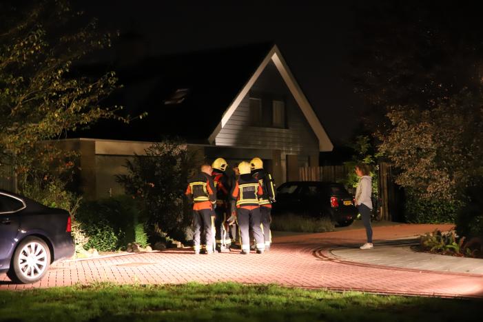 Onderzoek naar brandlucht in woning