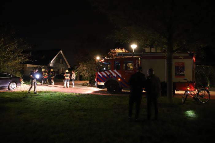 Onderzoek naar brandlucht in woning