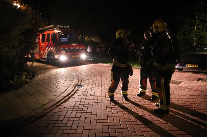 Onderzoek naar brandlucht in woning