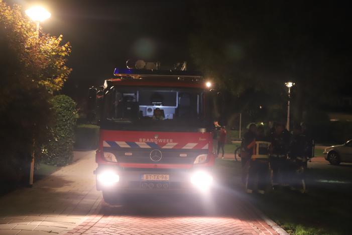 Onderzoek naar brandlucht in woning