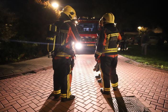 Onderzoek naar brandlucht in woning