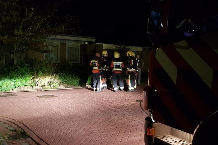 Onderzoek naar brandlucht in woning