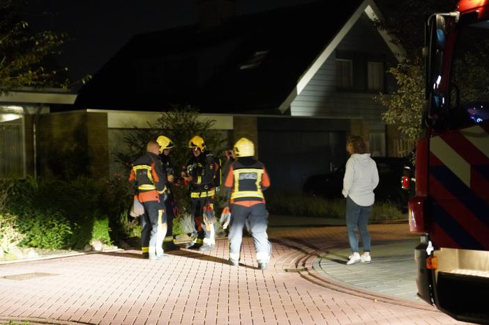 Onderzoek naar brandlucht in woning