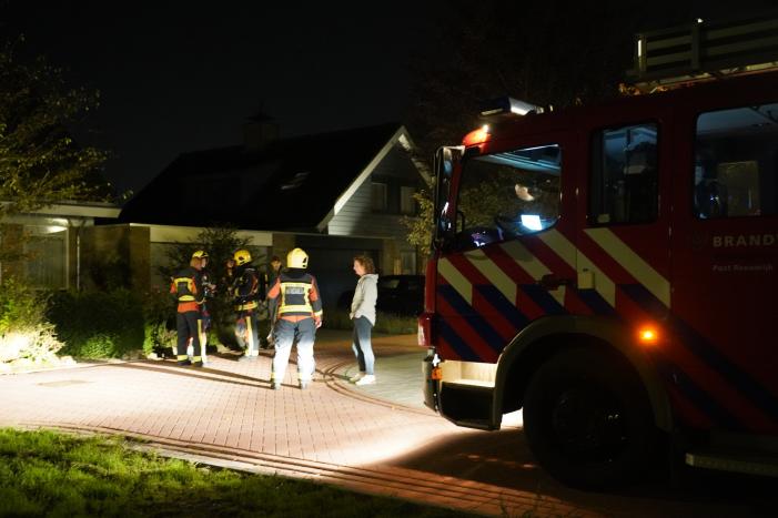 Onderzoek naar brandlucht in woning