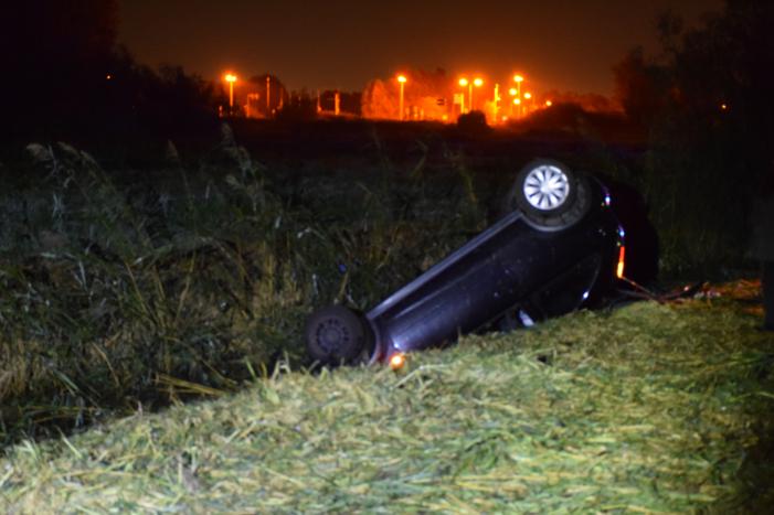 Persoon gewond op parkeerplaats