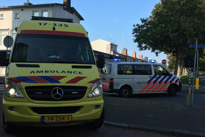 Flinke schade na botsing op kruising
