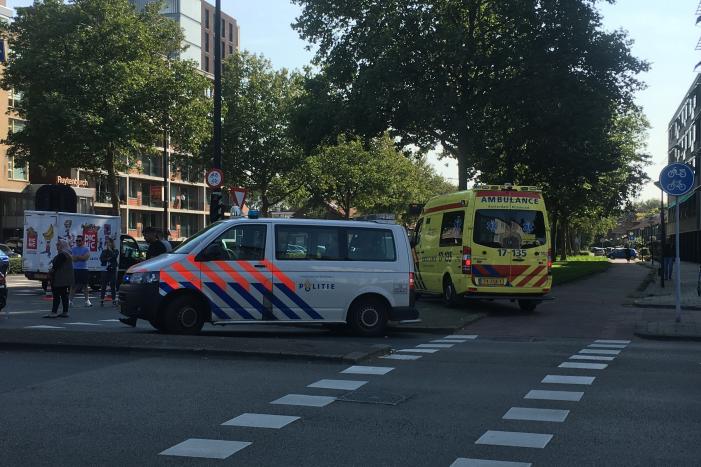 Flinke schade na botsing op kruising