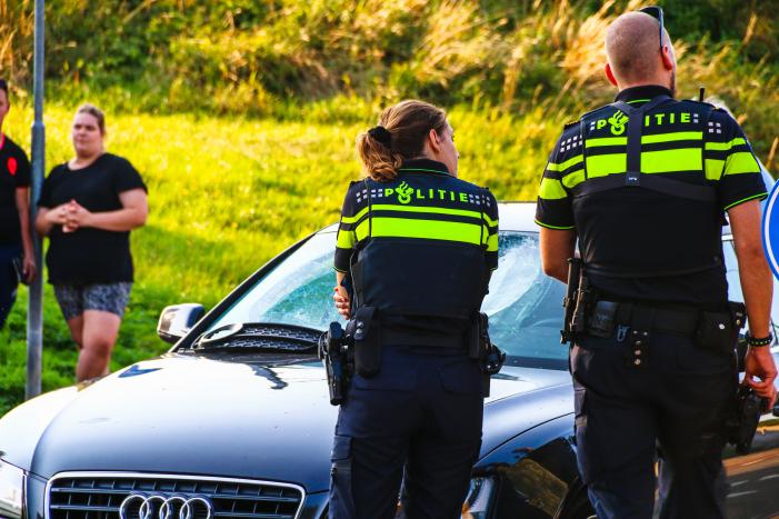 Fietser gewond bij aanrijding met een personenauto
