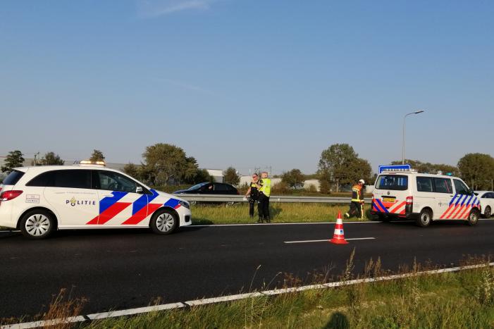Veel schade na kop-staart botsing