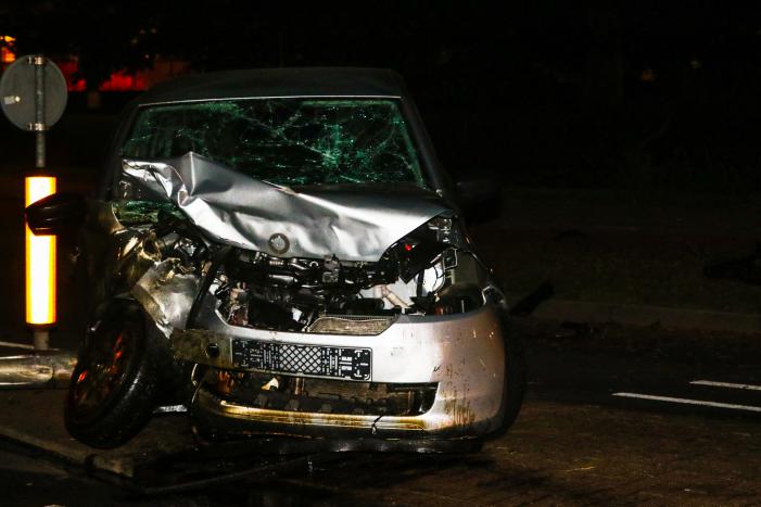 Meerdere gewonden bij frontale aanrijding