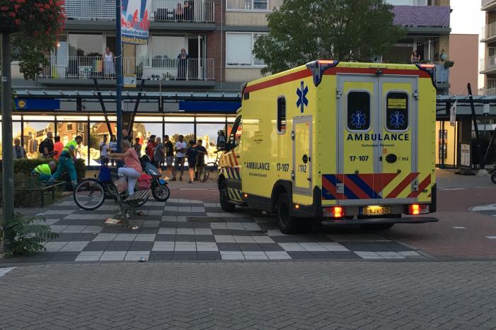 Persoon gewond na ongeval met scooter