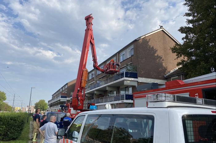 Politie haalt meerdere wietplanten van balkon