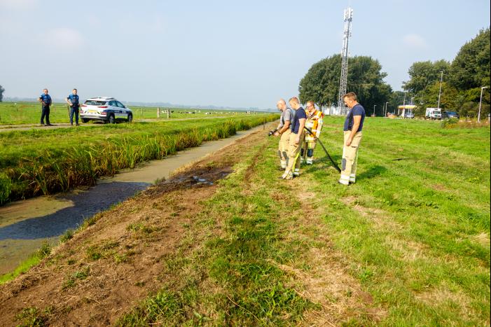 Brandende barbecue-resten snel geblust