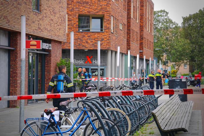 Gaslekkage in parkeergarage Marsmanplein