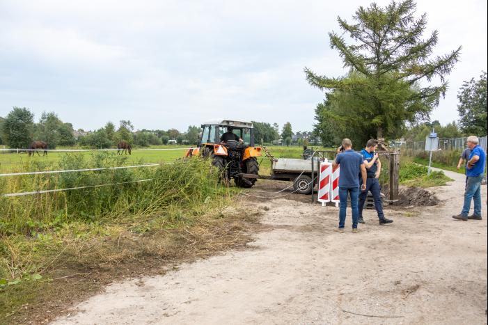 Gemeente treedt handhavend op tegen afsluiten fietspad