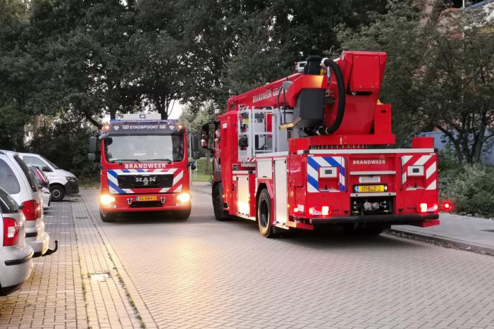 Flinke rookontwikkeling bij flatwoning